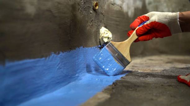 Professional waterproofing crew in Midland, Midland, MI