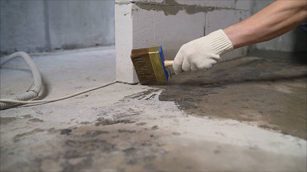 Crawl space vapor barrier installation in Midland, MI